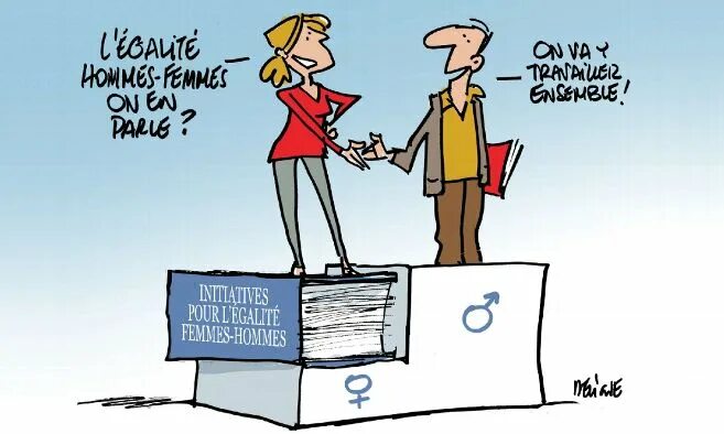 Homme en femme. Homme en femme