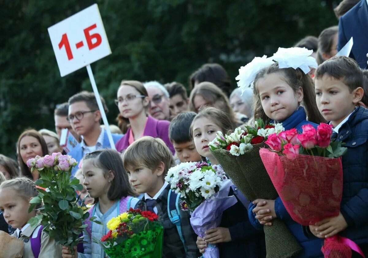 Несколько классов школы участвовали в сборе