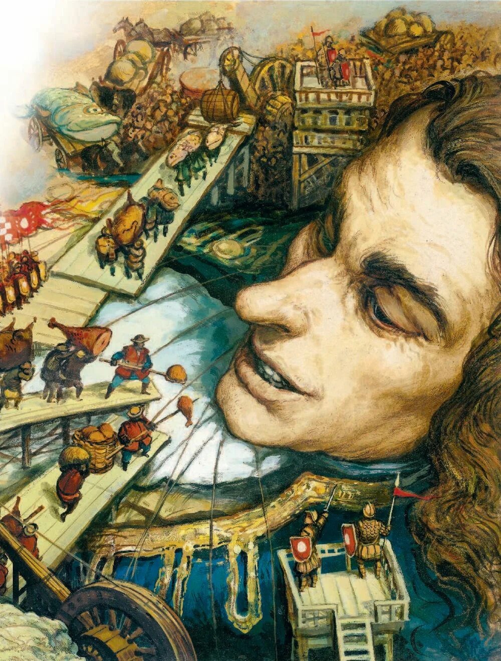 Каким был гулливер в стране лилипутов. Джонатан свифт гулливер в стране лилипутов иллюстрации. путешествие гулливера лилипуты. путешествие гулливера в лилипутию. гулер в стране лилипутов.