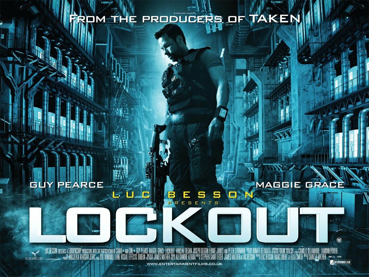 Напролом это. Напролом Lockout, 2012.