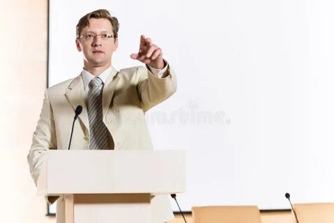 The male speaker