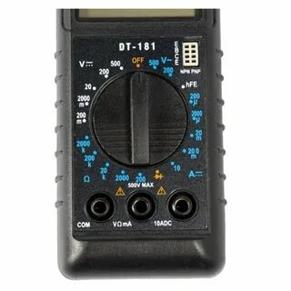 Мультиметр dt 181