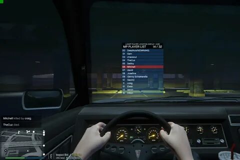 Player display
