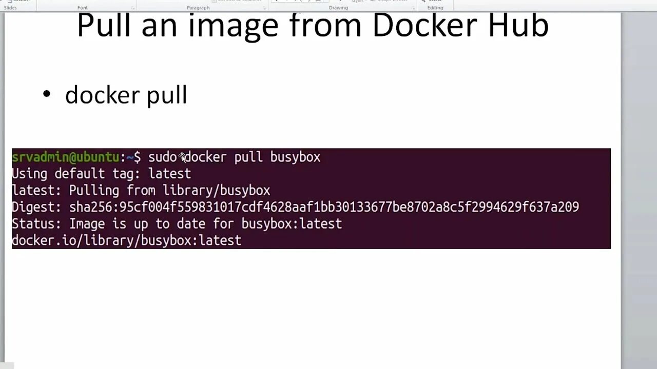 Docker pull. Docker pull