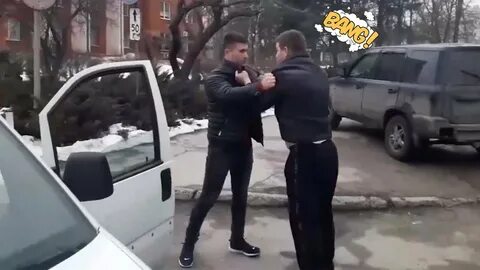 Драки на дороге видео