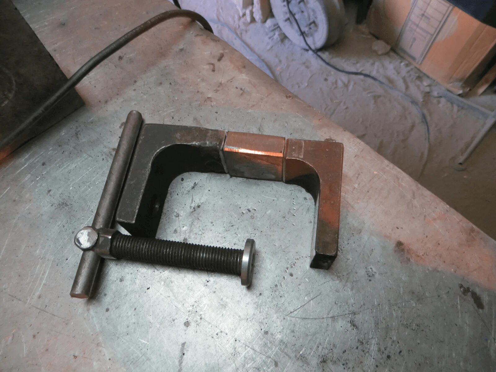 Струбцина монтажная к1535. Струбцина ств-1. Как сделать струбцину. 001. Самоделки струбцины.