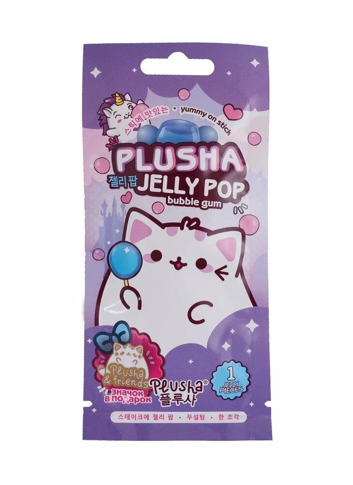 Popping jellies. Plusha Jelly Pop. Подарочный набор мармелада.