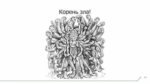 Корень зла в качестве