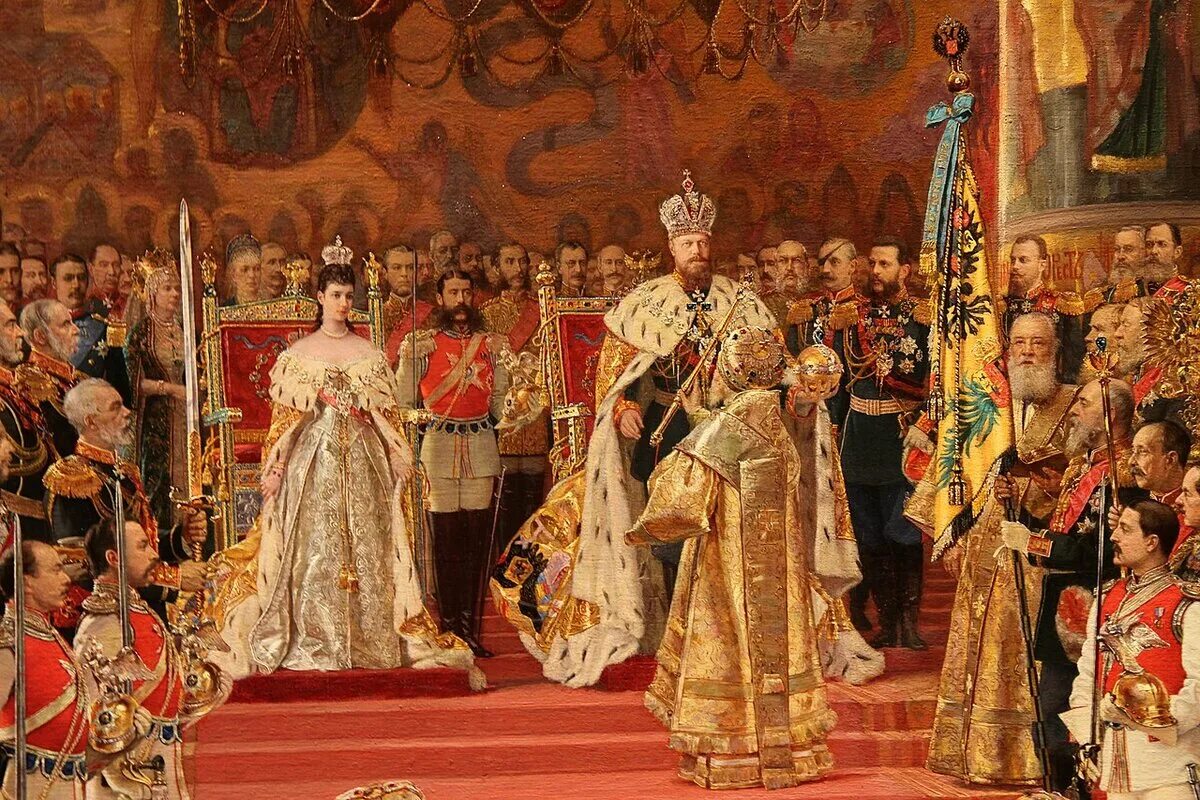Граф уваров самодержавие. Коронация николая ii и александры фёдоровны. Коронация императора александра 2. Венчание на царство николая 2. Успенский собор коронация николая 2.