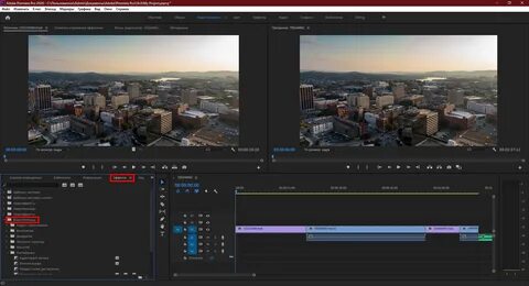 Работа adobe premiere