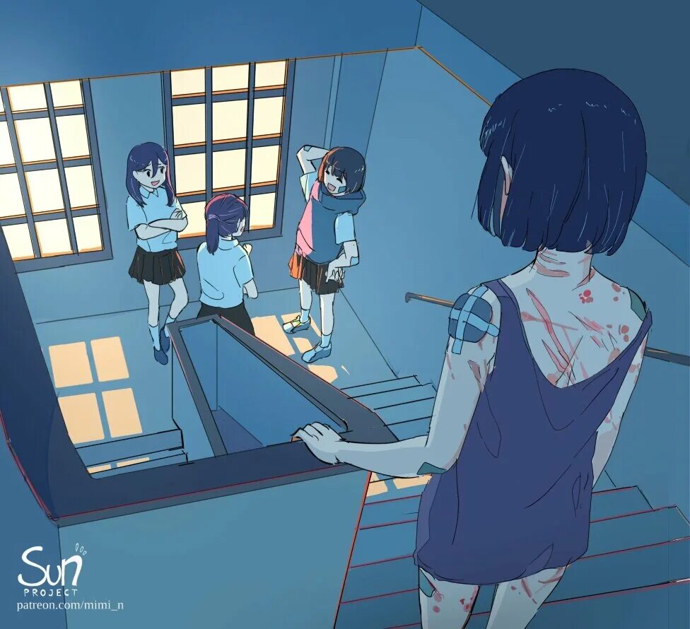 сан проджект. Sun project рисунки. Sun project японская художница. индонезийская художница mimi n. Sun project рисунки.