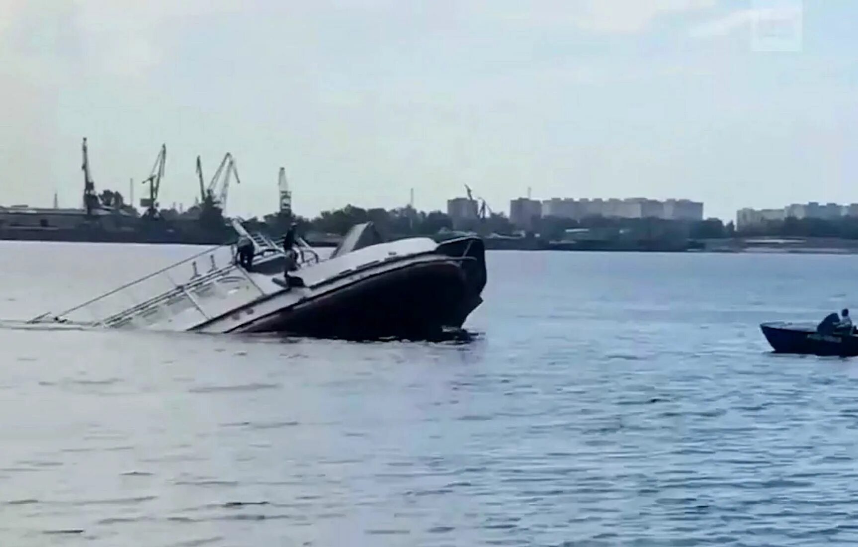 Корабли на воде видео