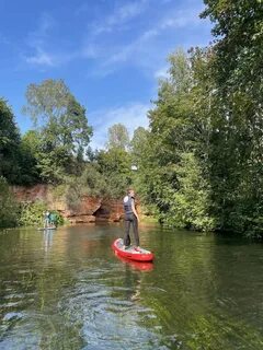 Прогулка на сапах оредеж