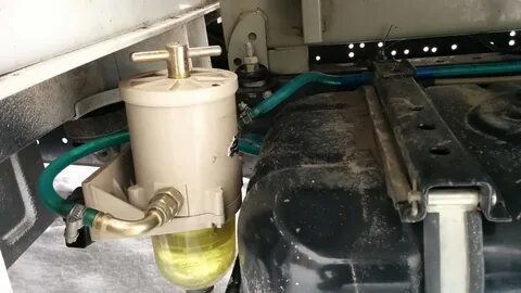 Замена топливного фильтра некст