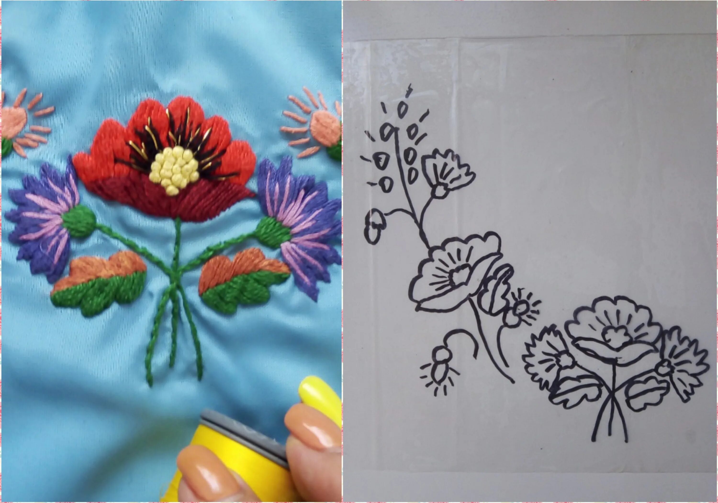 современная вышивка на футболках. вышивка нитками на футболке. вышивка на одежде. вышивка гладью на футболке. джинсы с вышивкой.