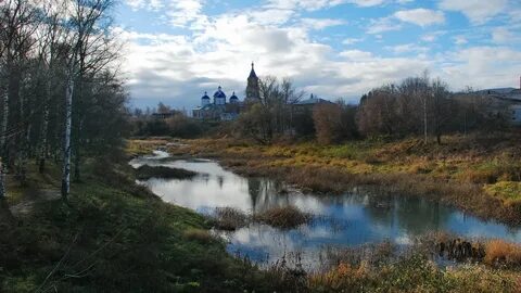 Река недалеко от москвы