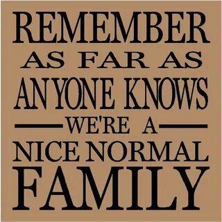 I a nice family