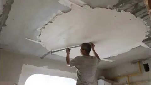 Как выровнять натяжной потолок