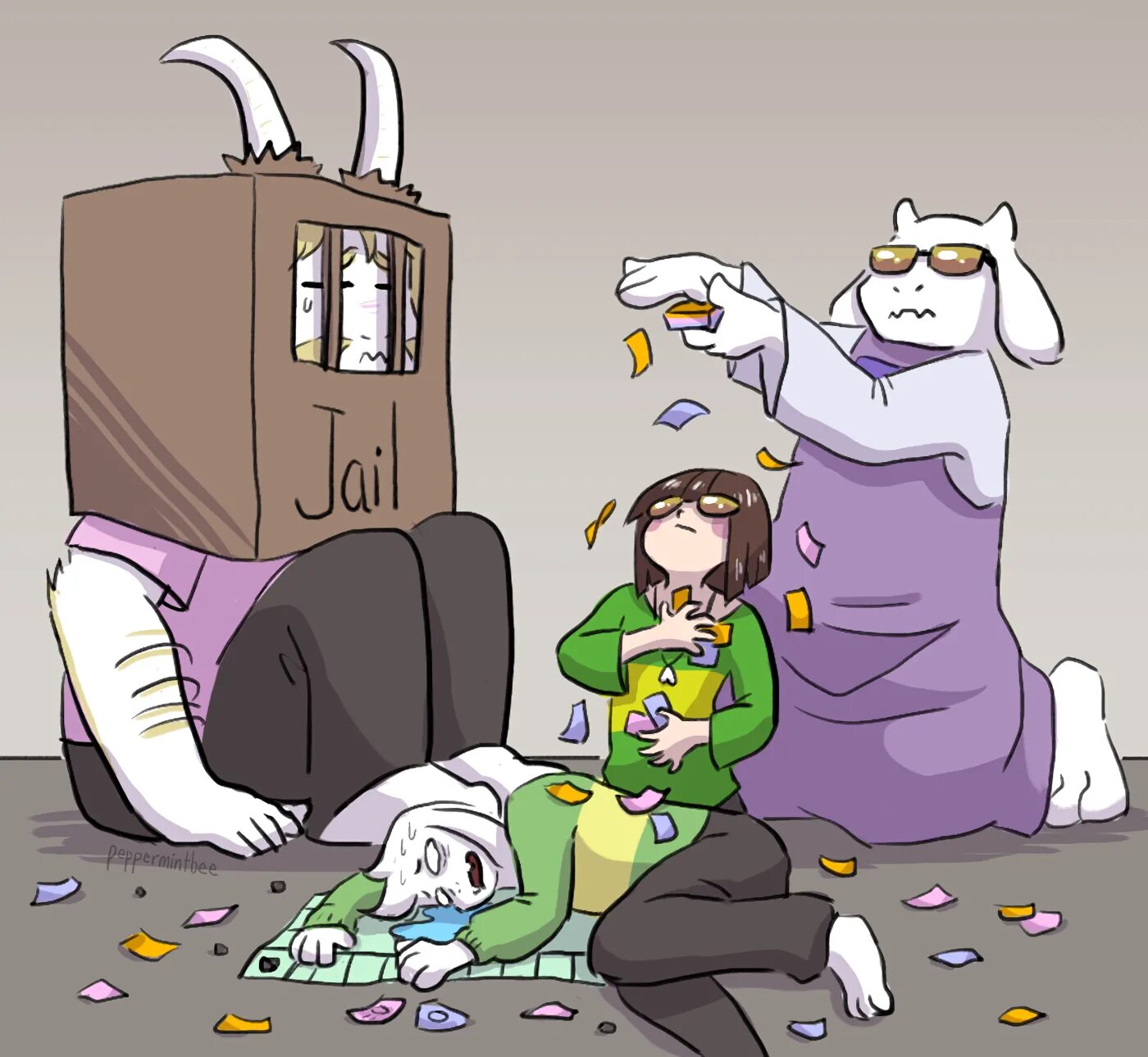 Чара азриэль комикс. Deltarune Азриэль. Asriel Dreemurr. Chara and Asriel. Ториэль и Азриэль.