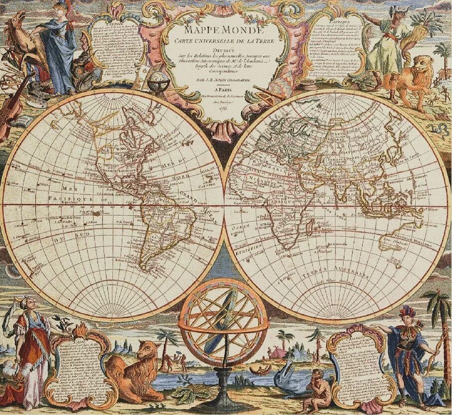Антикварные карты. Старинная карта. Древняя карта. Старые географические карты.