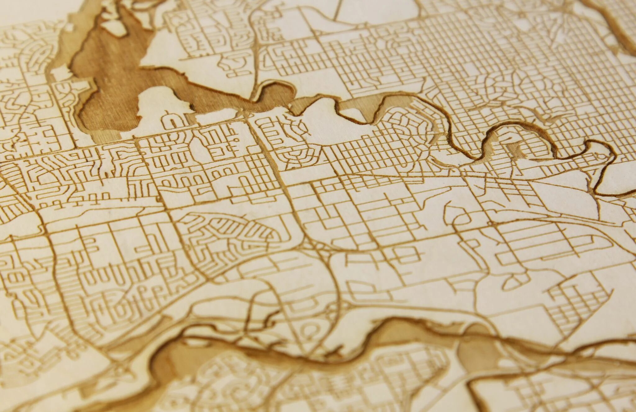 Laser maps