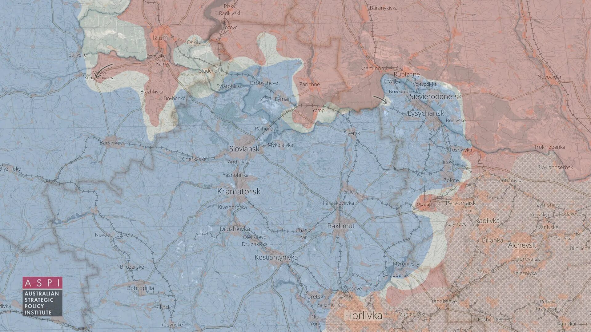 Карта европейской части России. Карта 21 мая