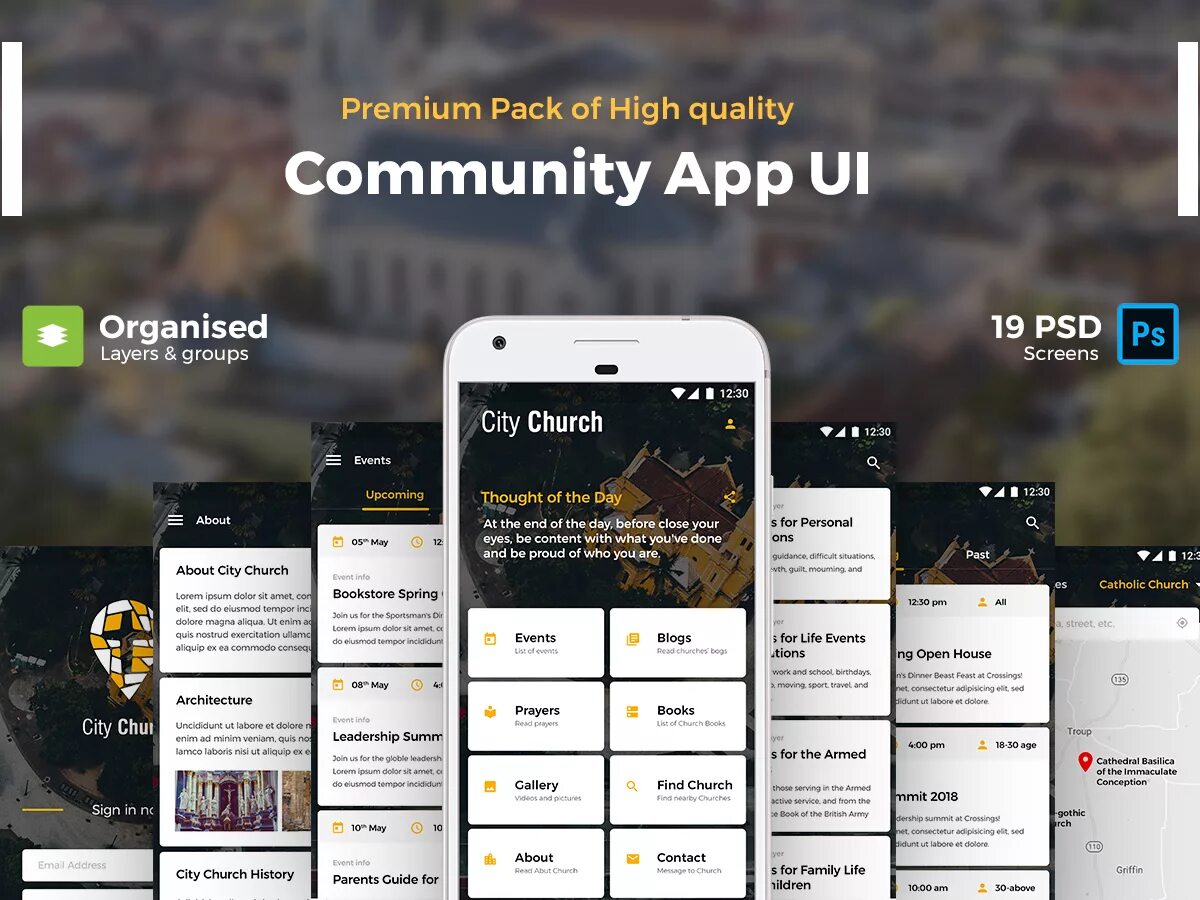 Community app in. Community app in
