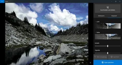 Фоторедактор для windows 10