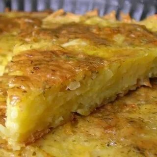 Картофельная запеканка с сыром и чесноком