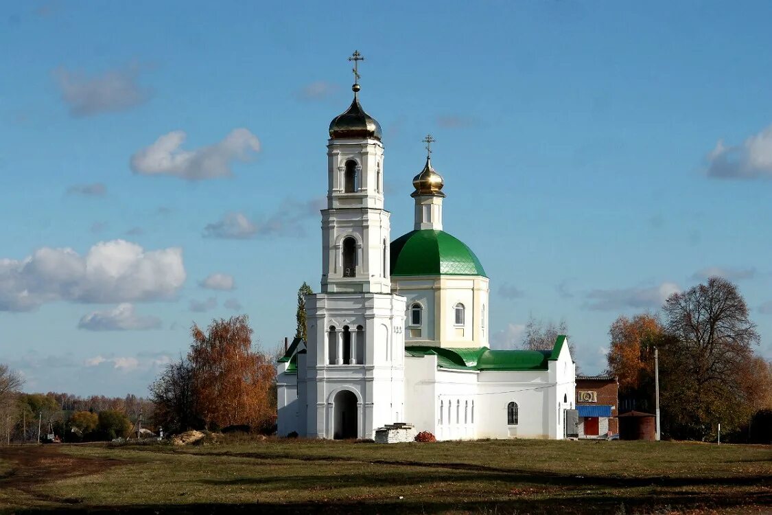 Храм с Вислая Поляна Тербунского. Троицкий храм Вислая Поляна. Большая Поляна Тербунского района Церковь. Вислая Поляна Липецкая область.