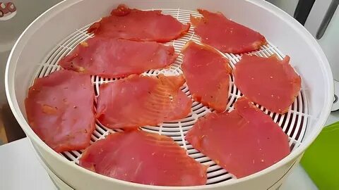 Вяленое мясо в сушилке для фруктов