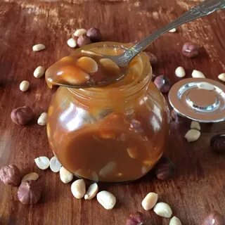 Соленая карамель с арахисом