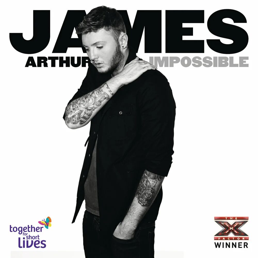 Impossible version. James arthur. james arthur impossible обложка.