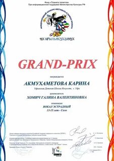 На крыльях таланта 2024