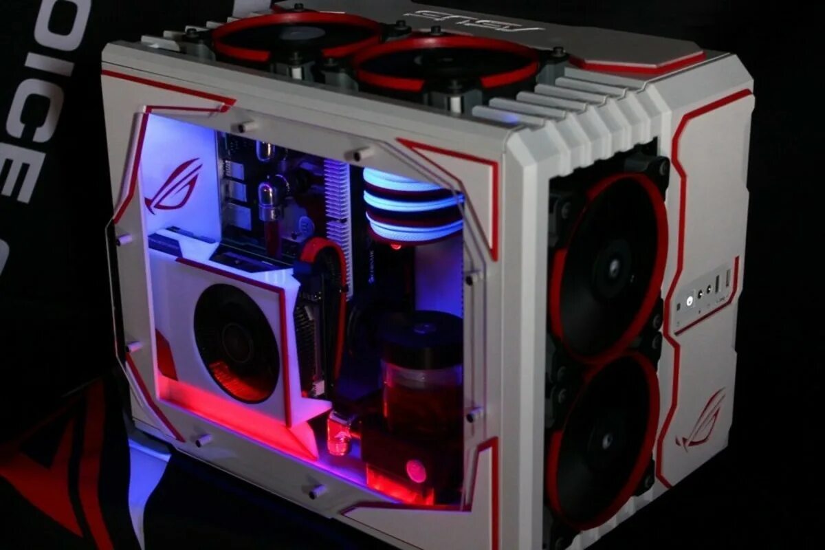 ASUS ROG PC Case. ПК ASUS ROG Custom. ASUS ROG моддинг. Аксессуары для моддинга ПК. Рог пк