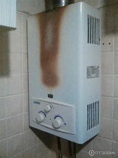 Нагревается газовая колонка