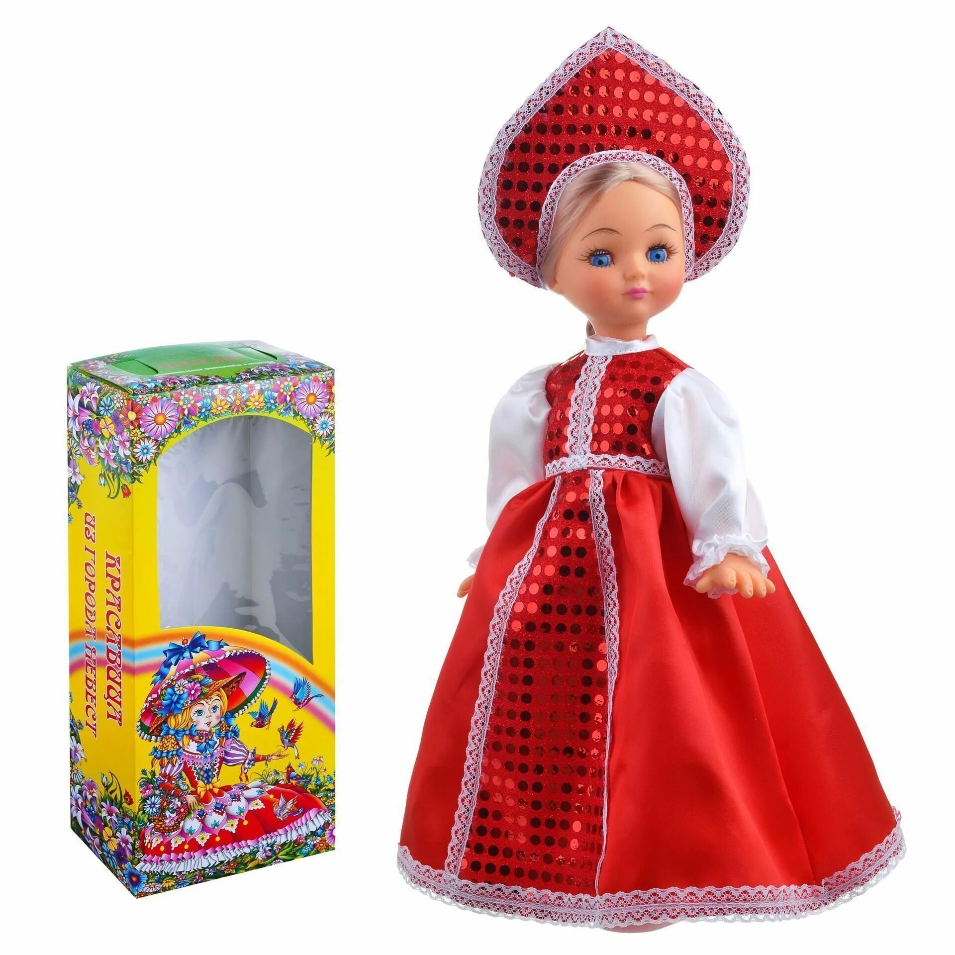Кукла мир кукол россиянка, 45 см, лен45-16. Кукла «Россияночка», 45 см. Лен45-16 кукла россиянка 45см (коробка). Кукла в русском костюме..