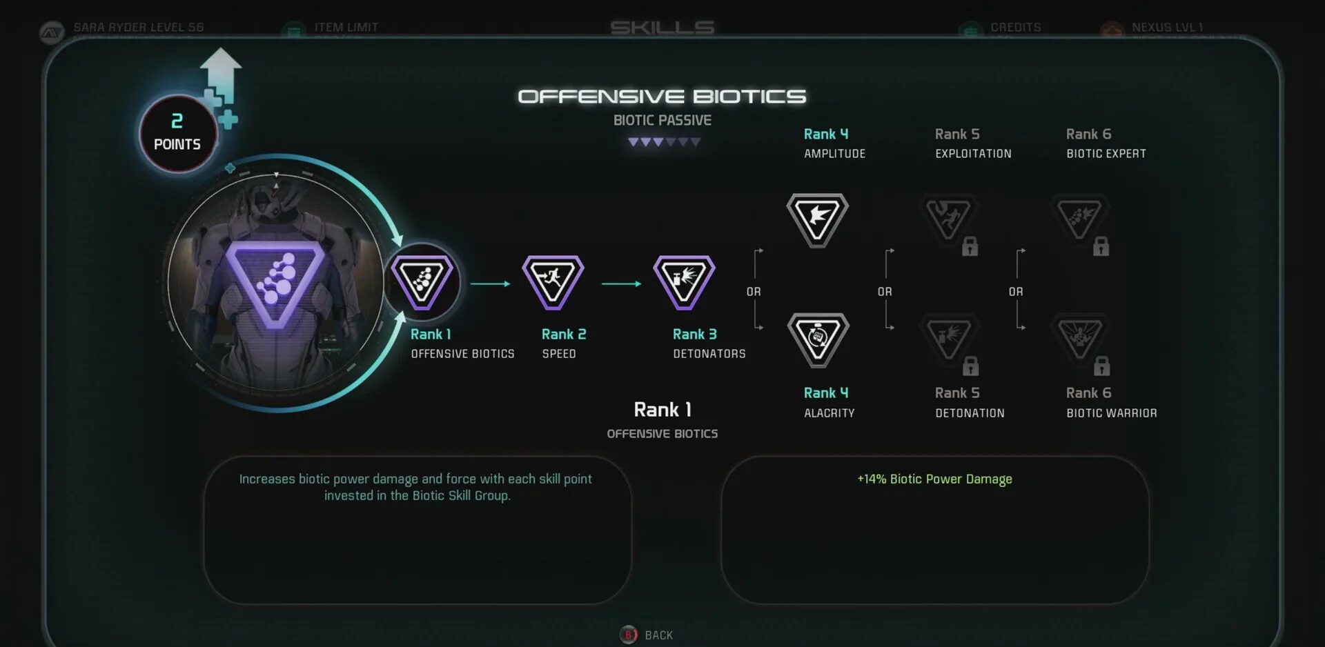 Skill limit