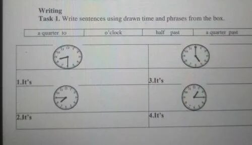 Draw or write the time ответы. 1 Write the sentences. Write sentences and draw the times 3класс. What's the time write sentences ответы. Write a sentence from the box