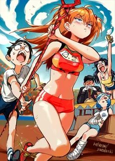 И ещё парочка артов того хе художника. 