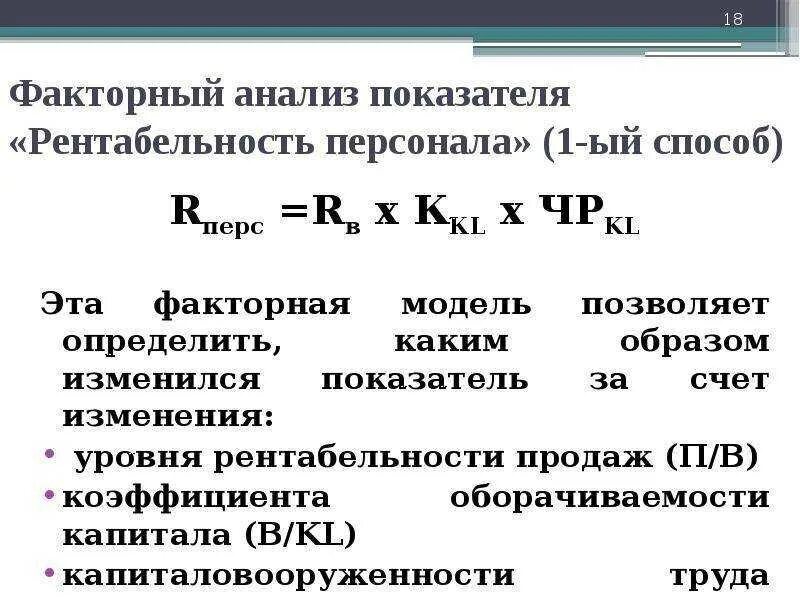 Как рассчитать рентабельность предприятия. Факторная модель рентабельности персонала. рентабельность персонала по формуле. факторный анализ показателя «рентабельность персонала». рентабельность персонала рассчитывается по формуле.
