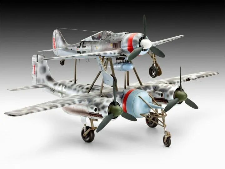 Сборная модель Revell Mistel v ta154 & fw190 (04824) 1:48. Fw190 модель самолета 1 72. Mistel 1/72 Revell. Fw190 1/48. Сборные пластиковые модели