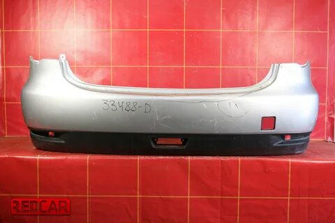 Бампер задний альмера g15