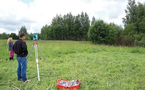 Кадастровые работы по уточнению границ земельного