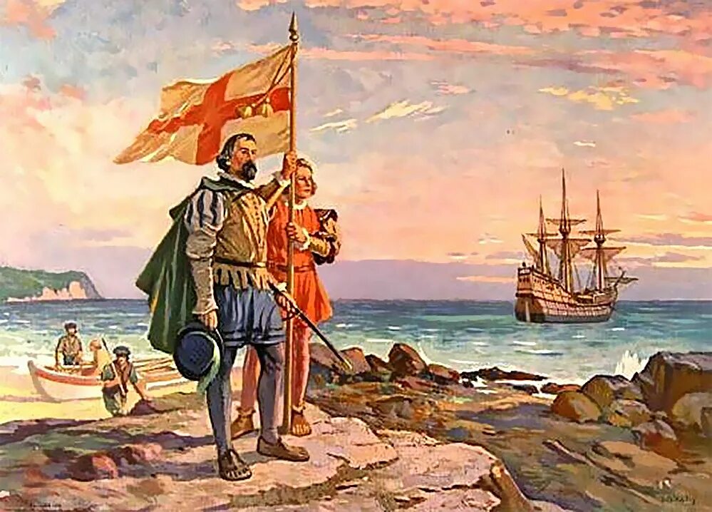 Первое прибытие в америку. Джон Кабот 1497. Экспедиция Джона Кабота. Джон Кабот 1497 открытие. Джон Кабот первая Экспедиция.