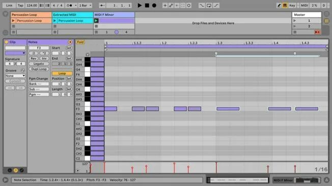 Ableton note. Midi редактор. ableton midi. миди-редактор аблетон. аблетон ноты.