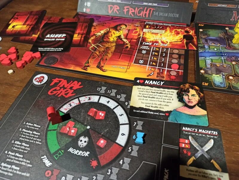 Настольные игры название мероприятия. Final girl horror board game. Final girl horror board game. Соло настольные игры. Tesera настольные игры.