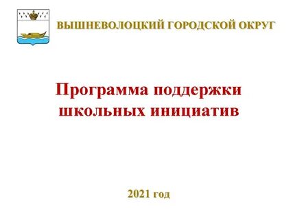 Поддержка школьных инициатив