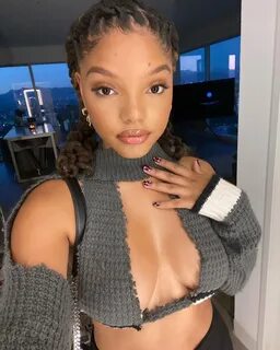 Halle Bailey has addressed the racist remarks about Disney’s upcoming live-...