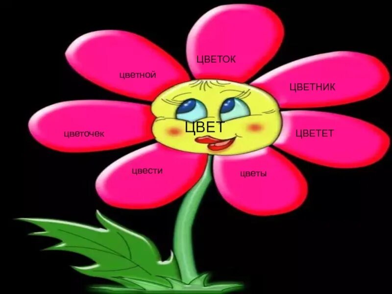 Слово цвести время. Слово цветы. Проект семья слов цветок. Слово цветочек. Слова в цветке 1 класс.